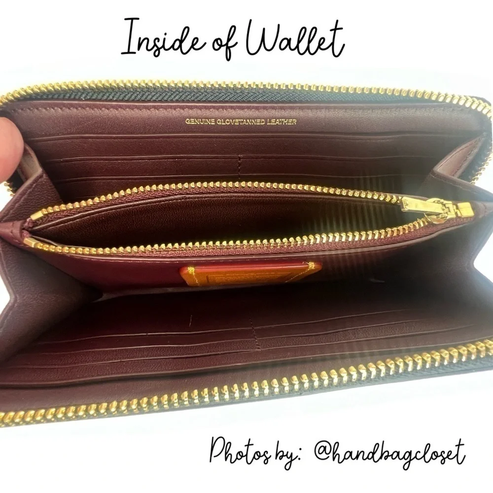 Coach Glovetanned Link 1941 Leather Wallet Rare